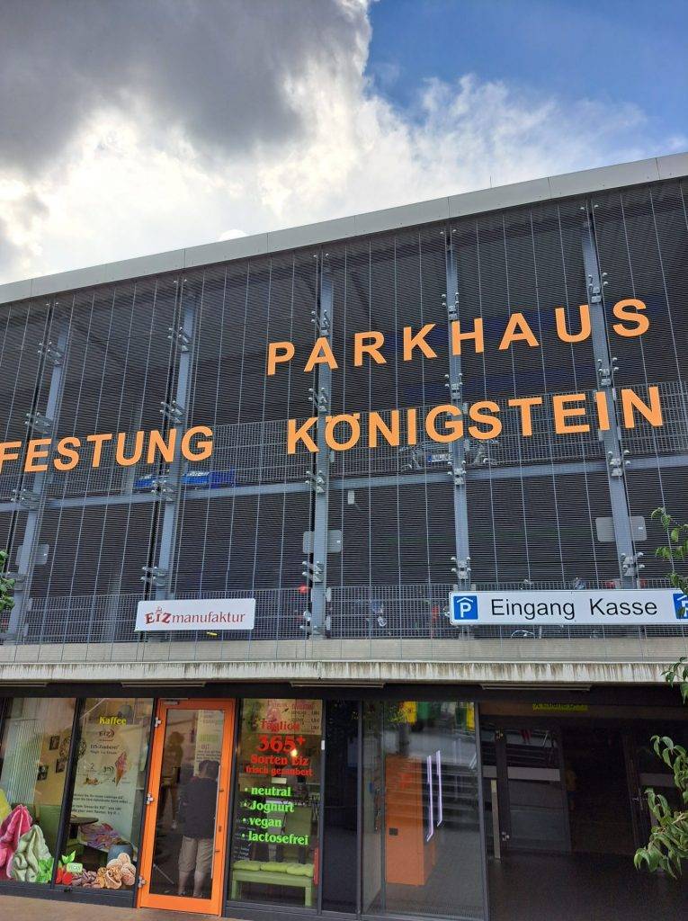 Parkhaus - Festung Königstein