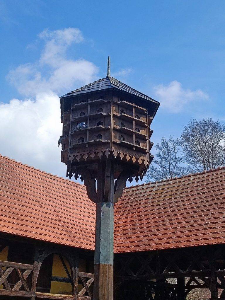 Tagesausflug in den Spreewald, Bild 10, Museumsdorf Lehde. Taubenschlag