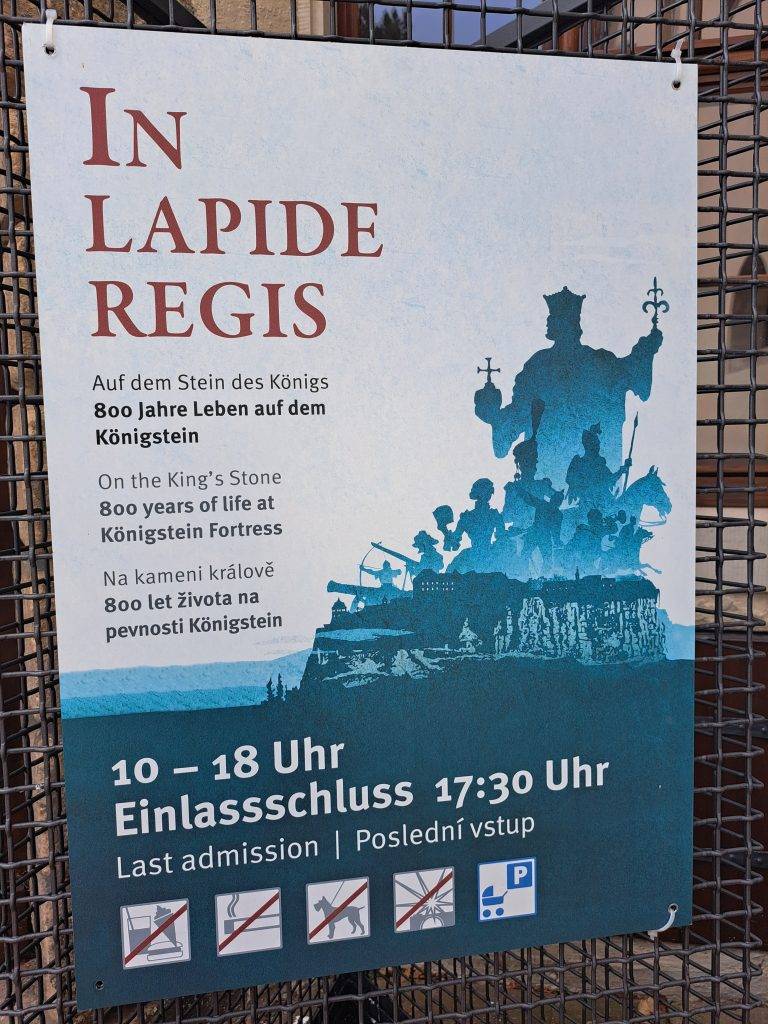 In Lapide Regis. Ausstellung zur Geschichte der Festung Königstein.
